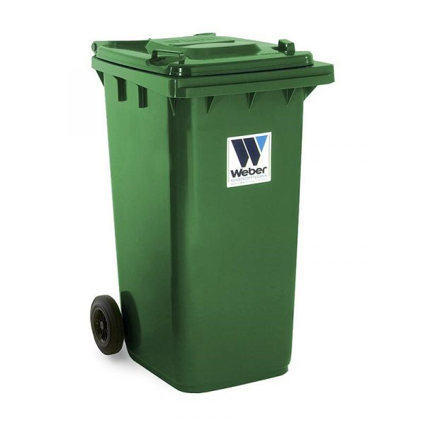 Pojemnik na odpady Weber 240l zielony