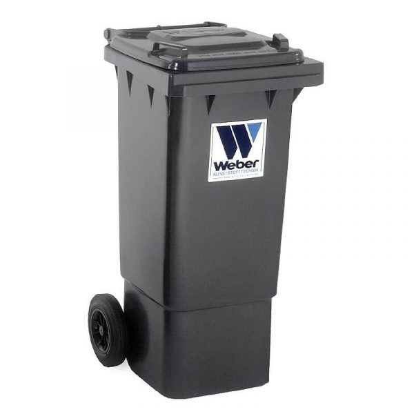 Pojemnik na odpady Weber 80l grafitowy